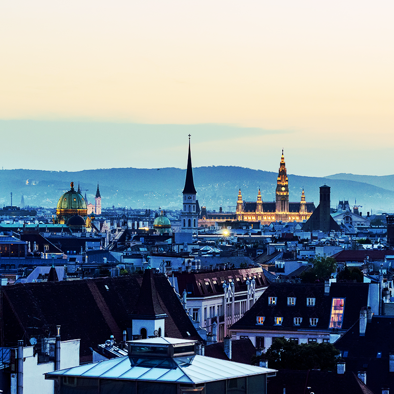 Vienna skyline